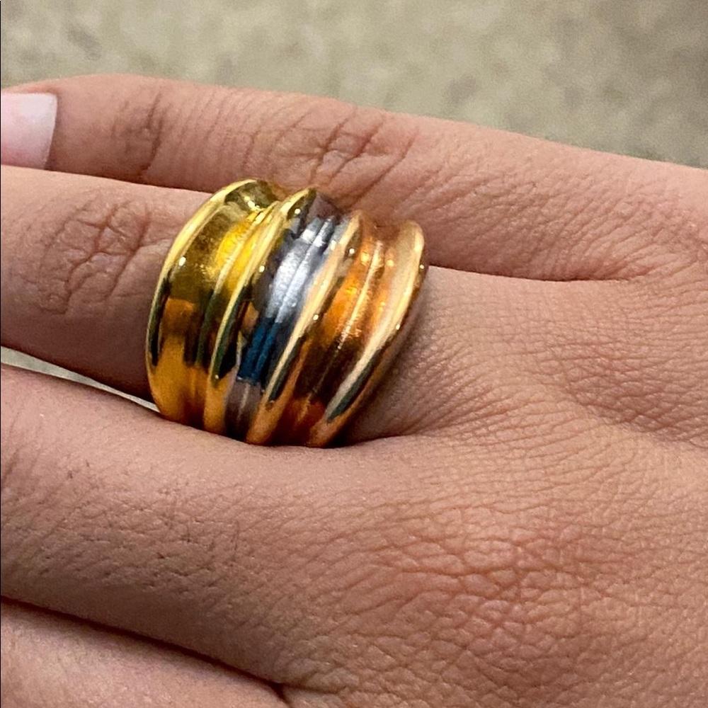 💠 Three Tones Ring 💠 - Picture 2 of 5